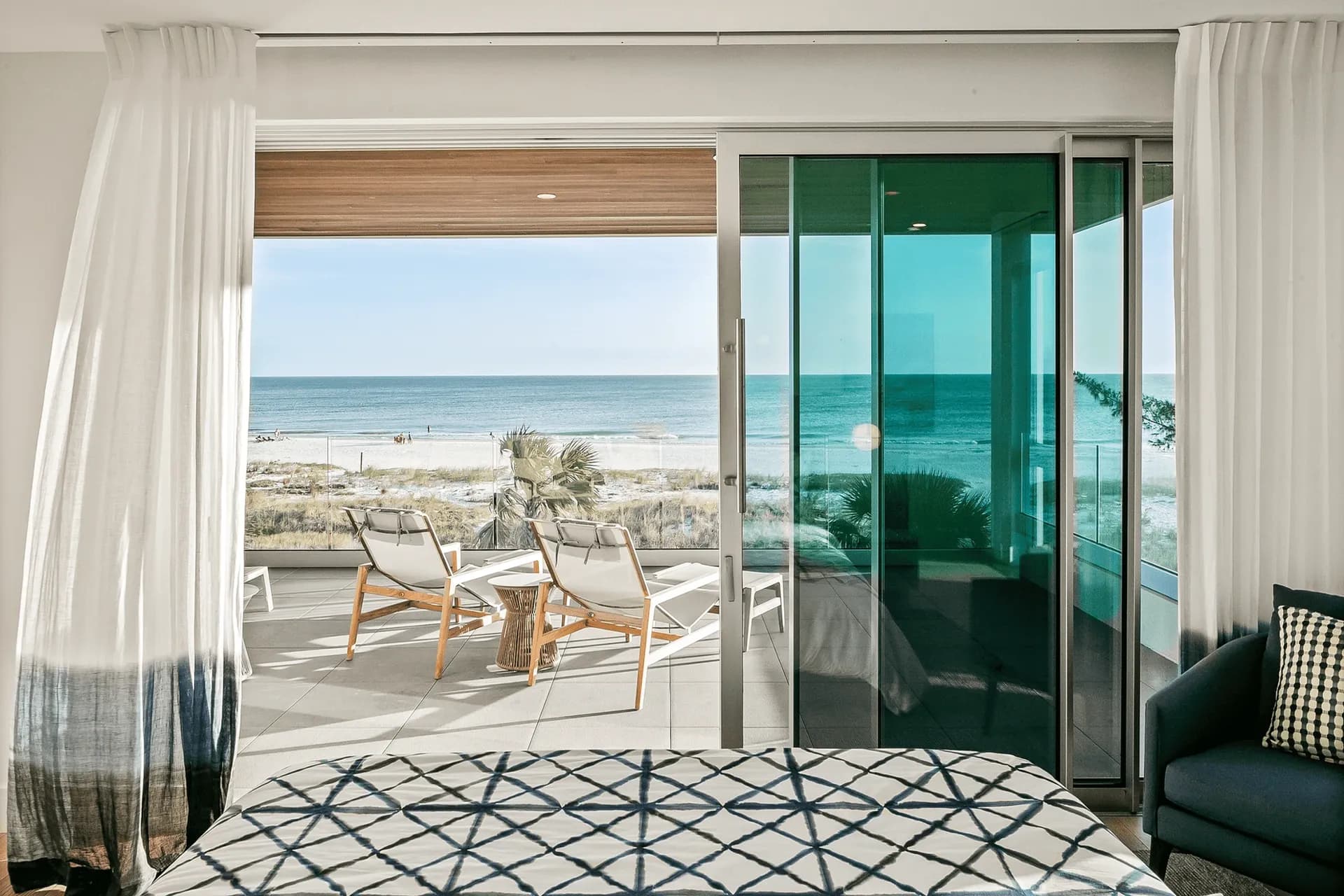 Door opening to Ocean