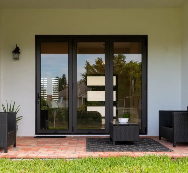 Glass Patio Door