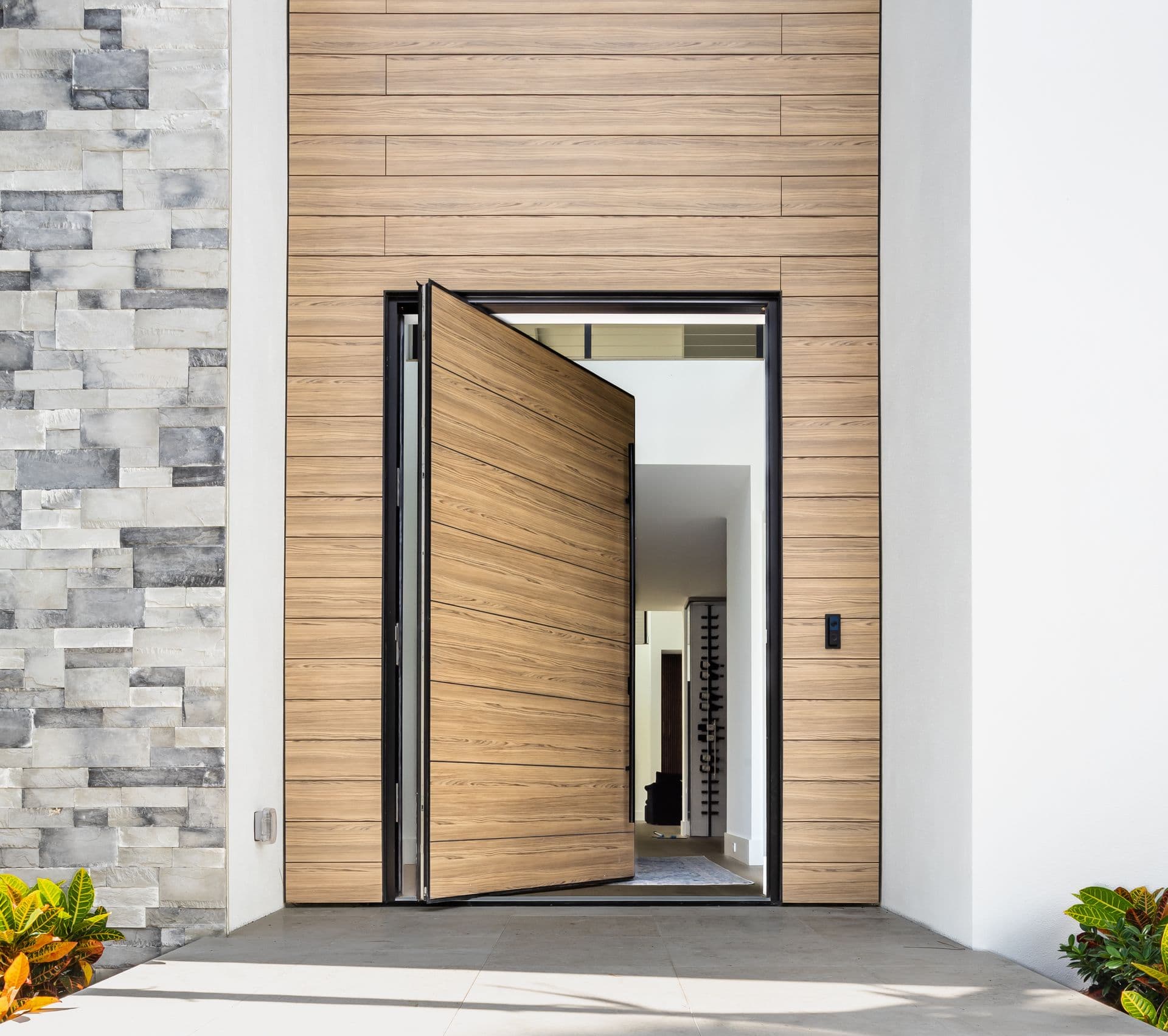 Wooden Pivot Door